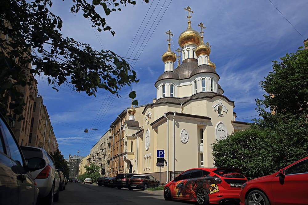 Храм ксении блаженной на лахтинской