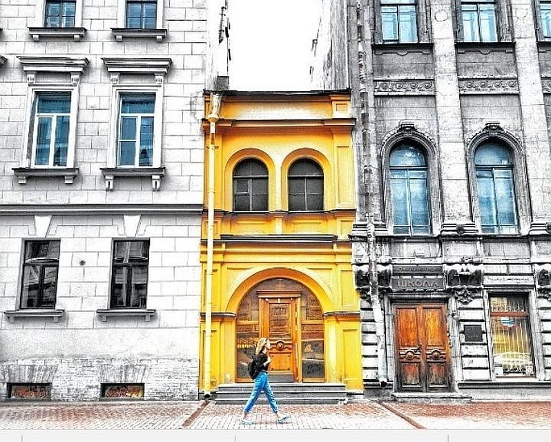 Узкий дом в санкт петербурге