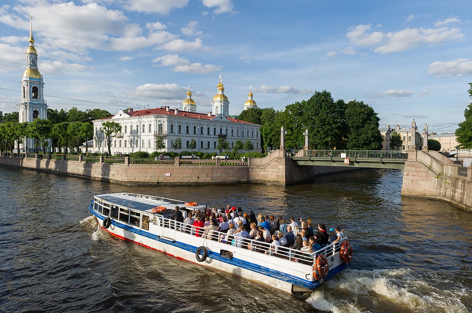 Речной трамвайчик санкт петербург
